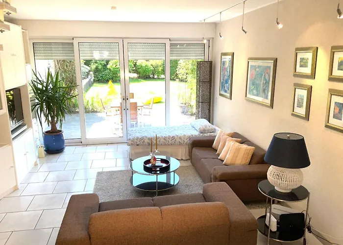 Ruhige Wohlfuehloase Auf Zwei Ebenen - Mit Terrasse Im Gruenen Und Balkon Appartement *