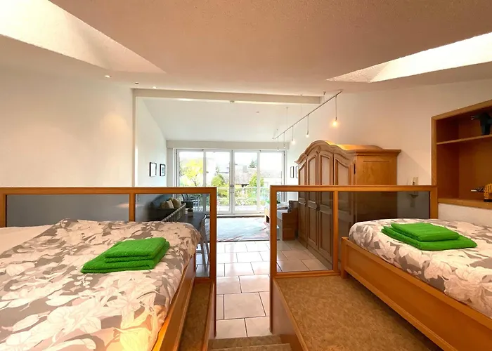 Appartement Ruhige Wohlfuehloase Auf Zwei Ebenen - Mit Terrasse Im Gruenen Und Balkon Wuppertal